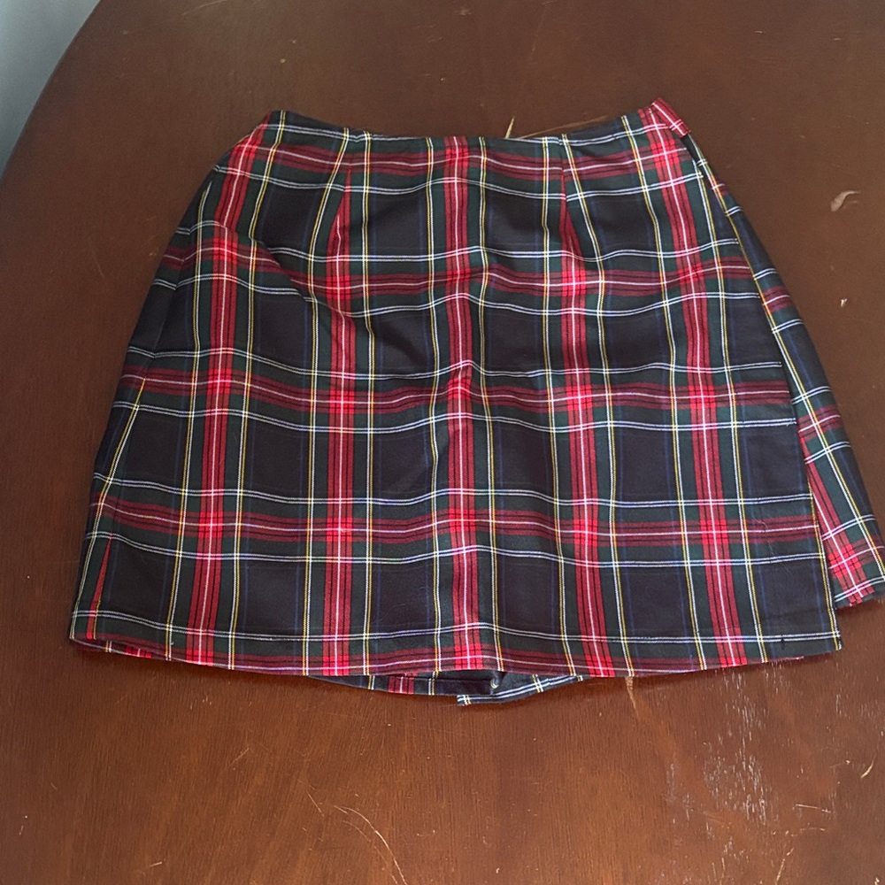 Flynn O’Hara Red Plaid  Skort. Size 12x